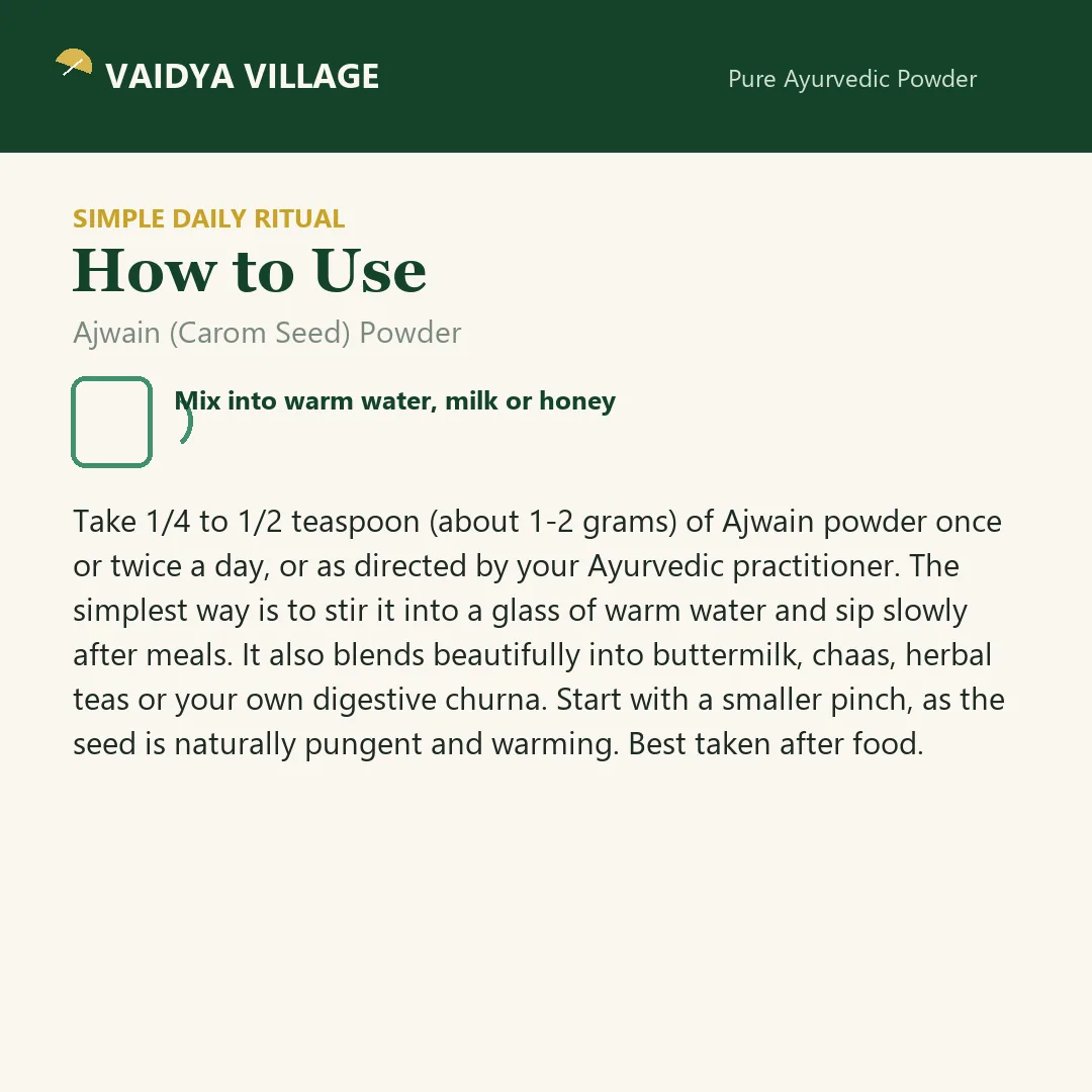 Ajwain (Carom Seed) Powder view 5