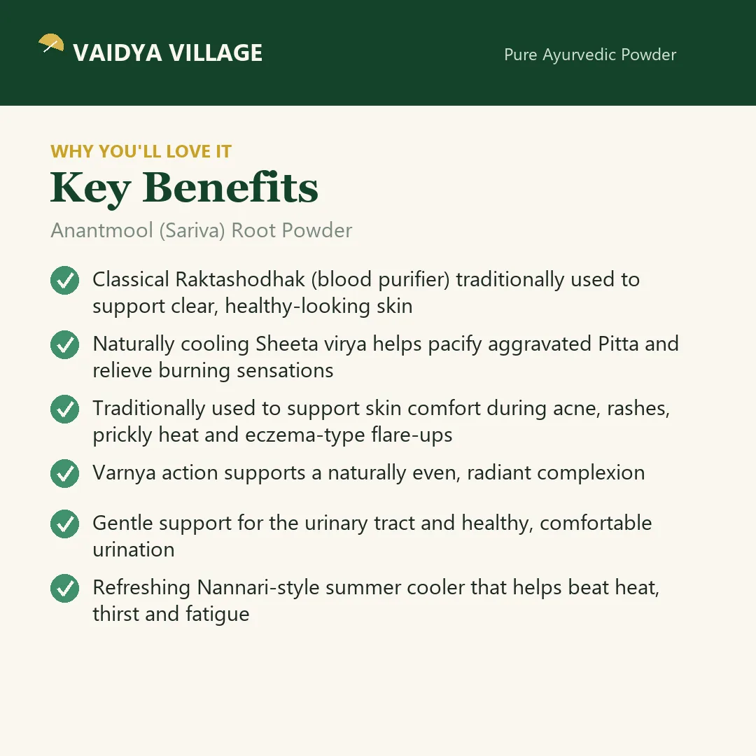 Anantmool (Sariva) Root Powder view 3