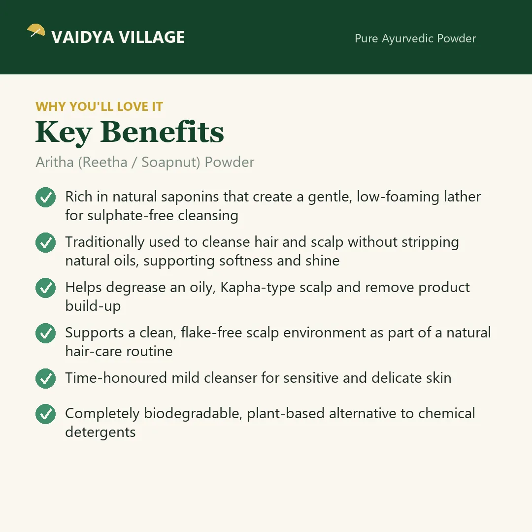 Aritha (Reetha / Soapnut) Powder view 3