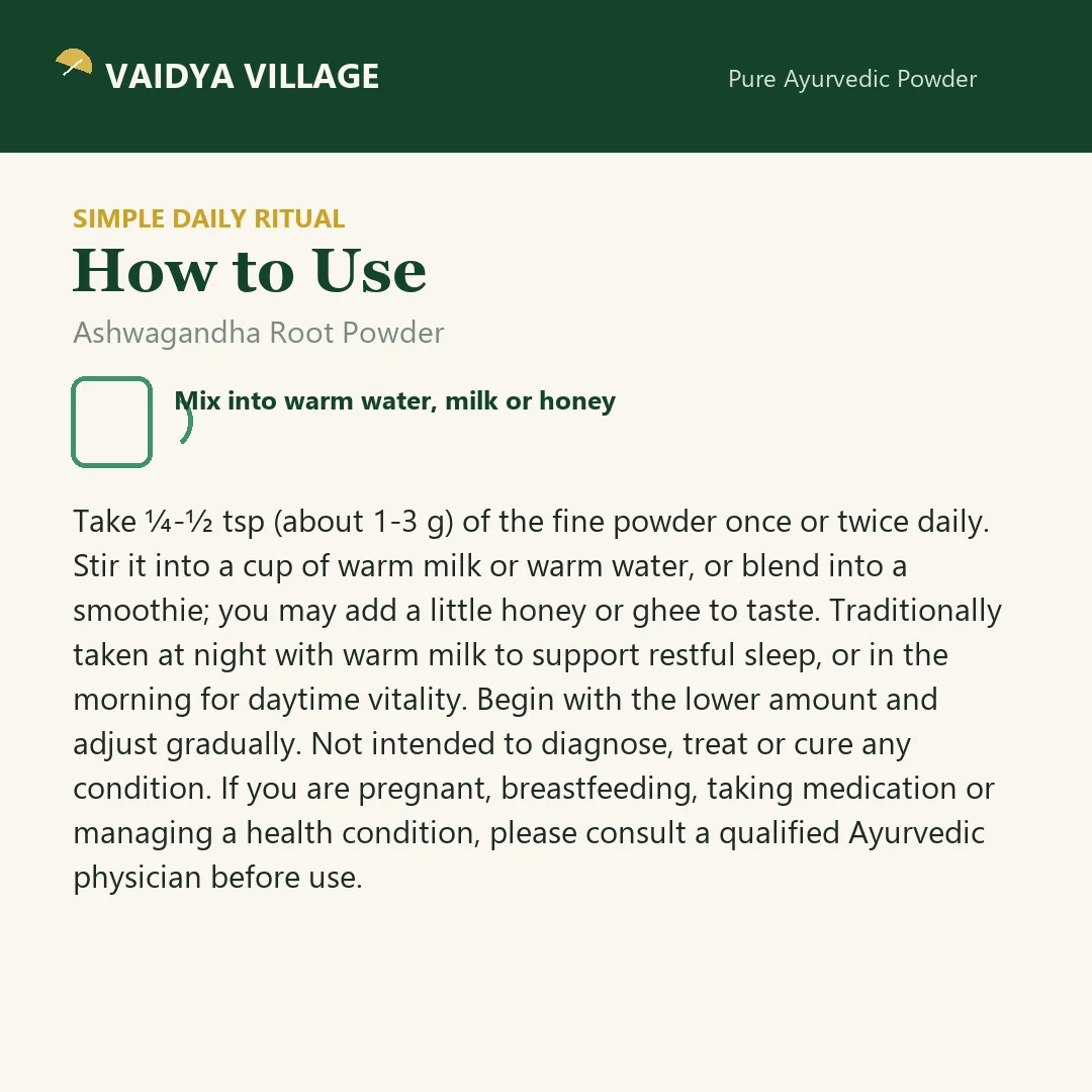 Ashwagandha Root Powder view 5