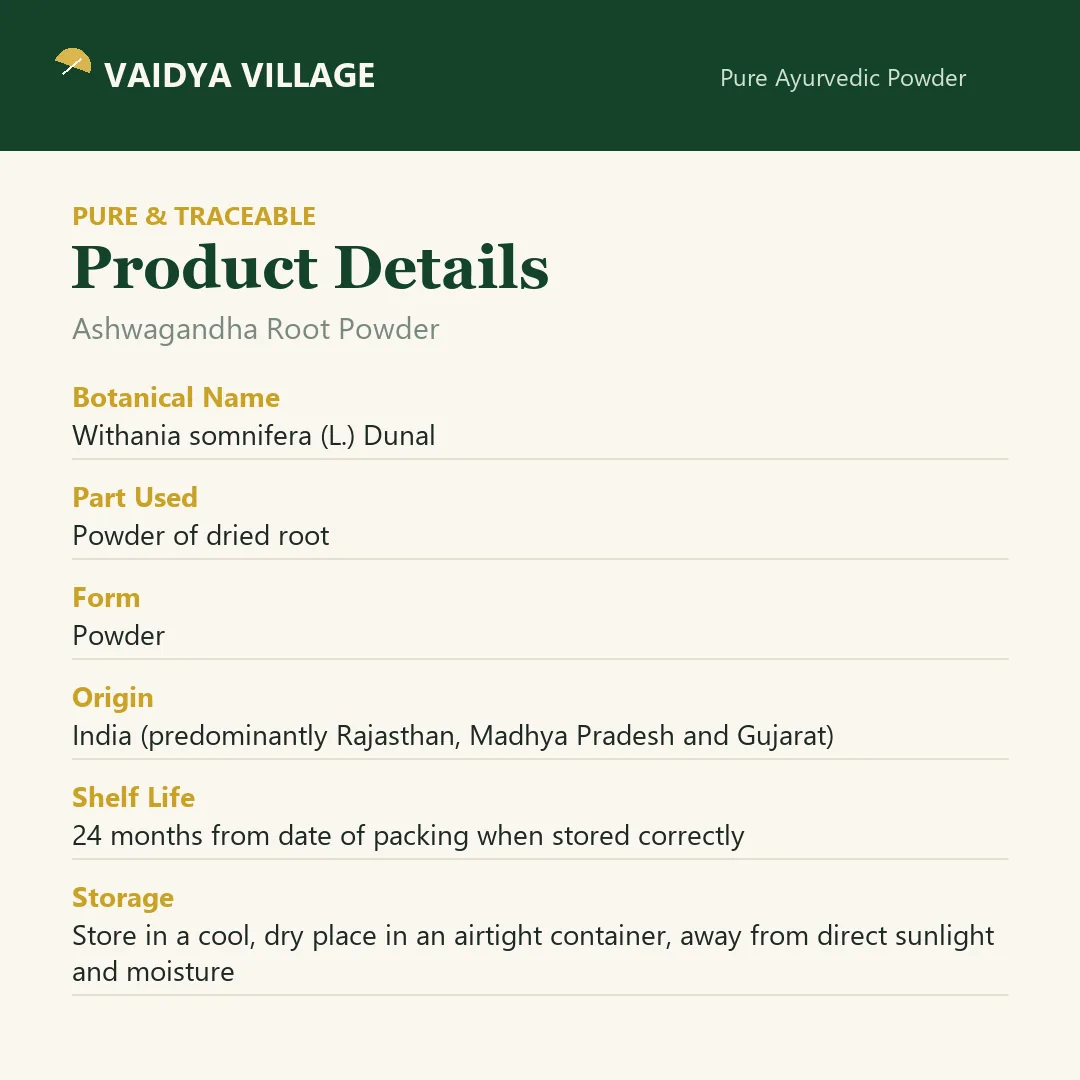 Ashwagandha Root Powder view 7