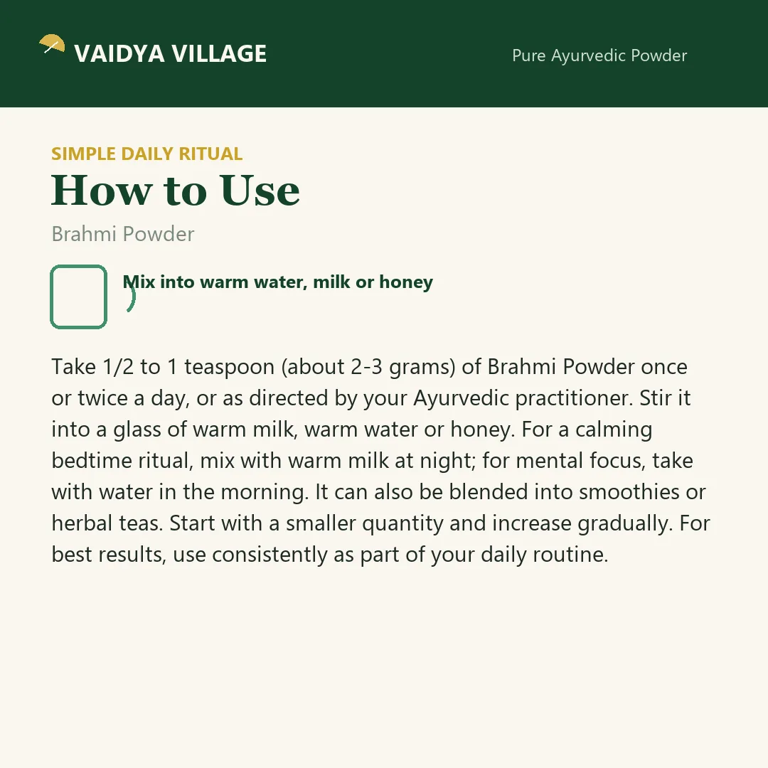 Brahmi Powder view 5