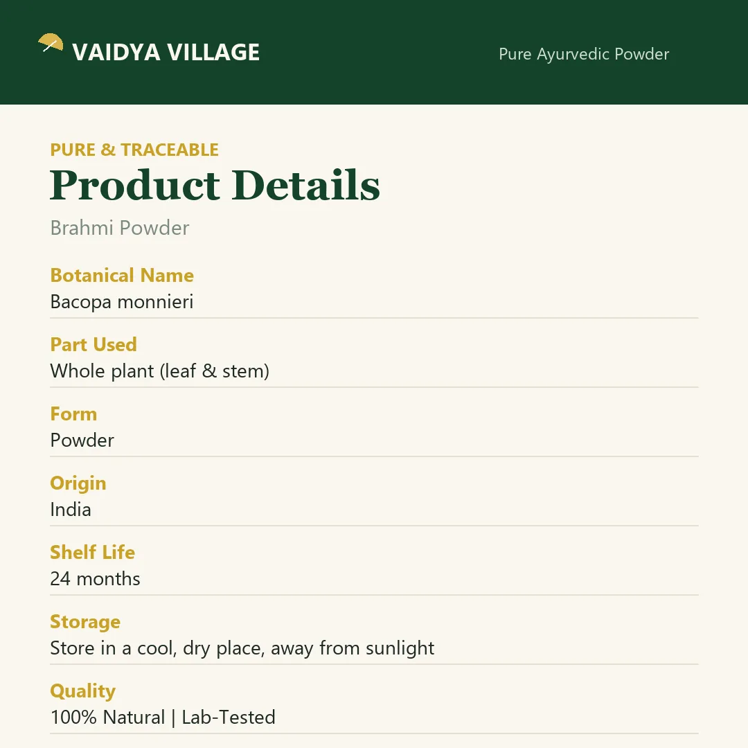 Brahmi Powder view 7