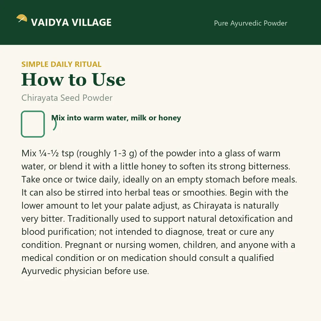 Chirayata Seed Powder view 5