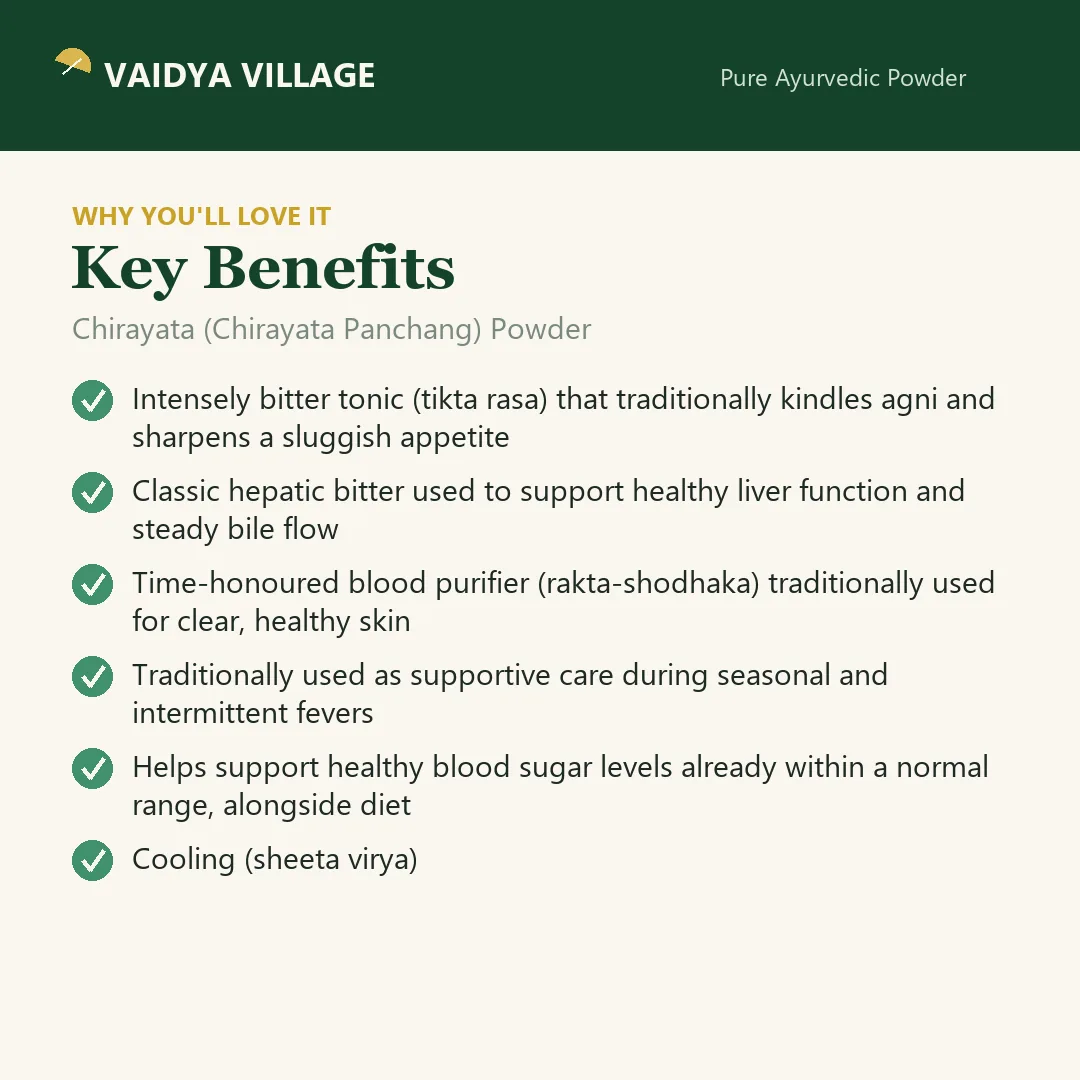 Chirayata (Chirayata Panchang) Powder view 3
