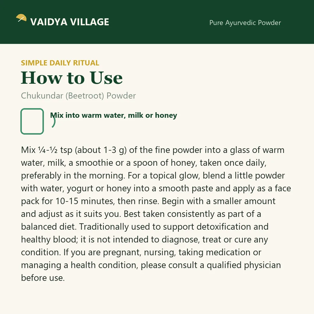 Chukundar (Beetroot) Powder view 5