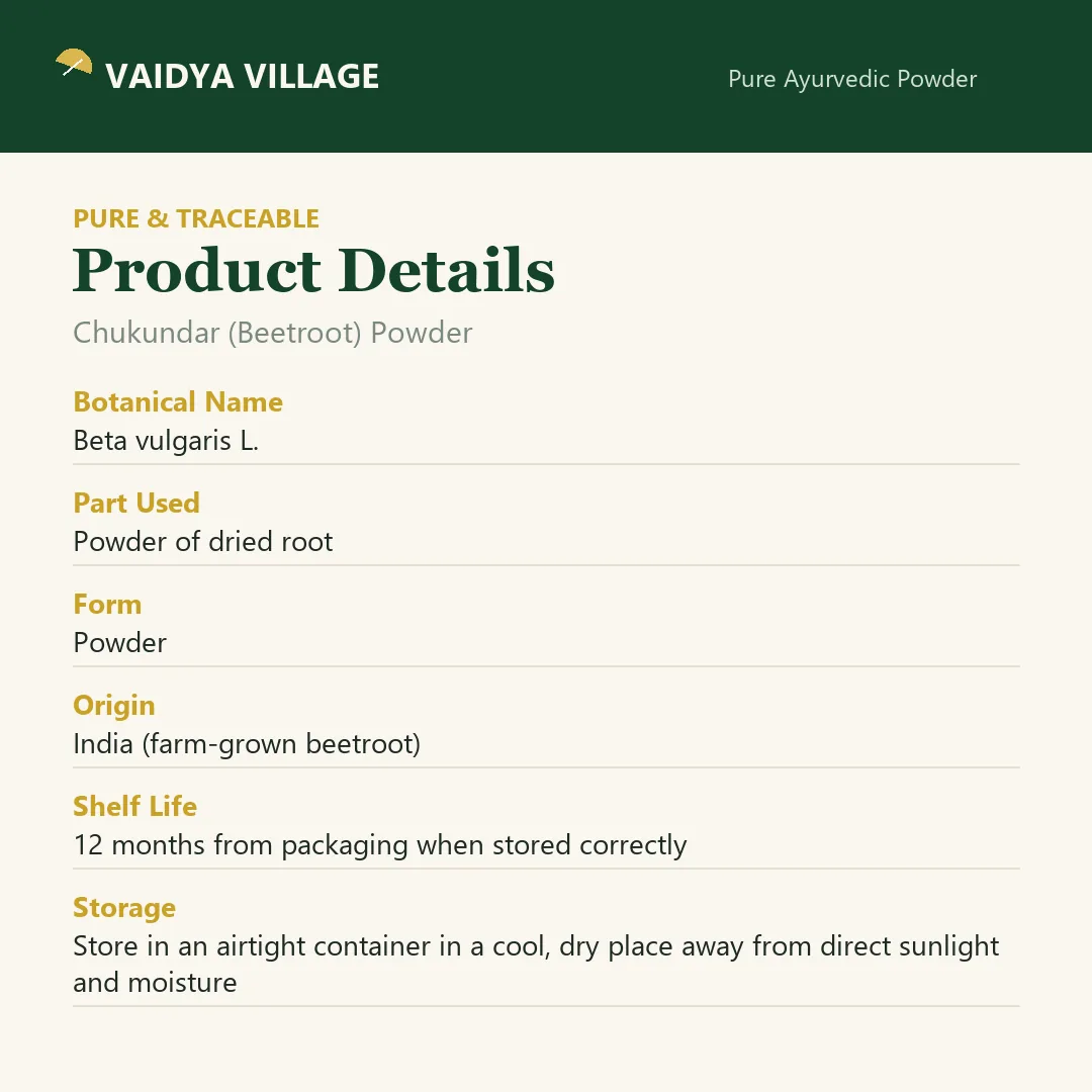 Chukundar (Beetroot) Powder view 7