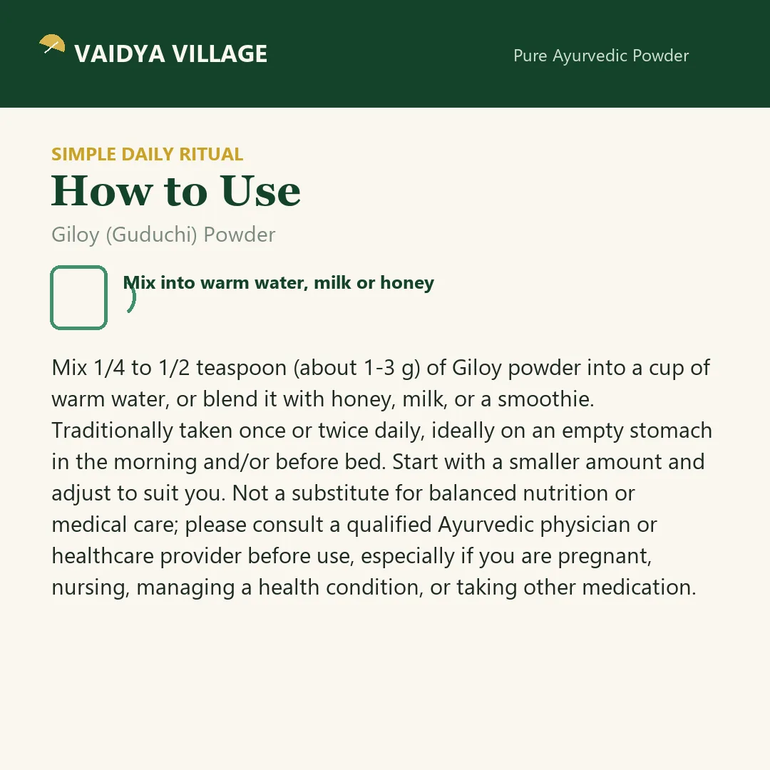 Giloy (Guduchi) Powder view 5