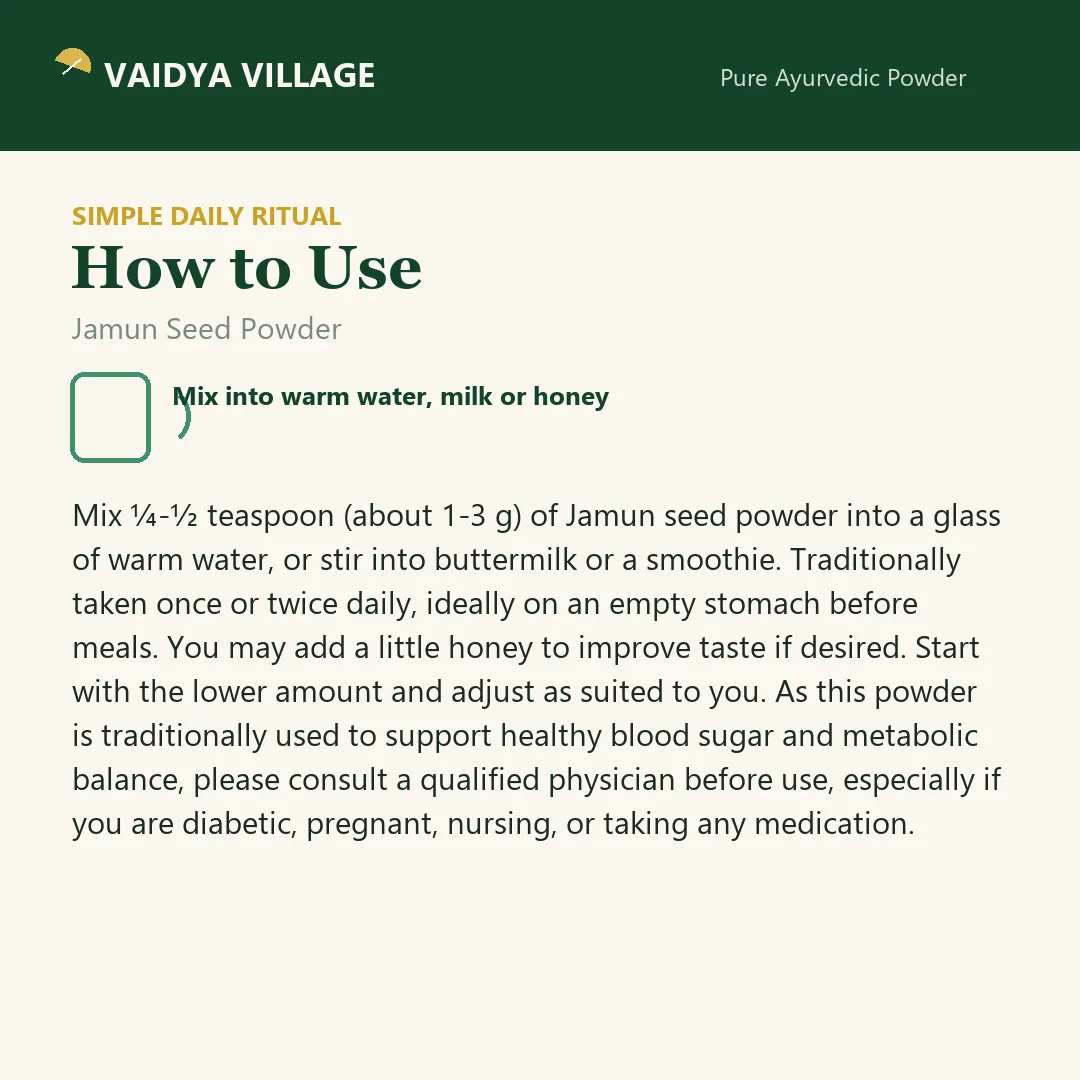 Jamun Seed Powder view 5