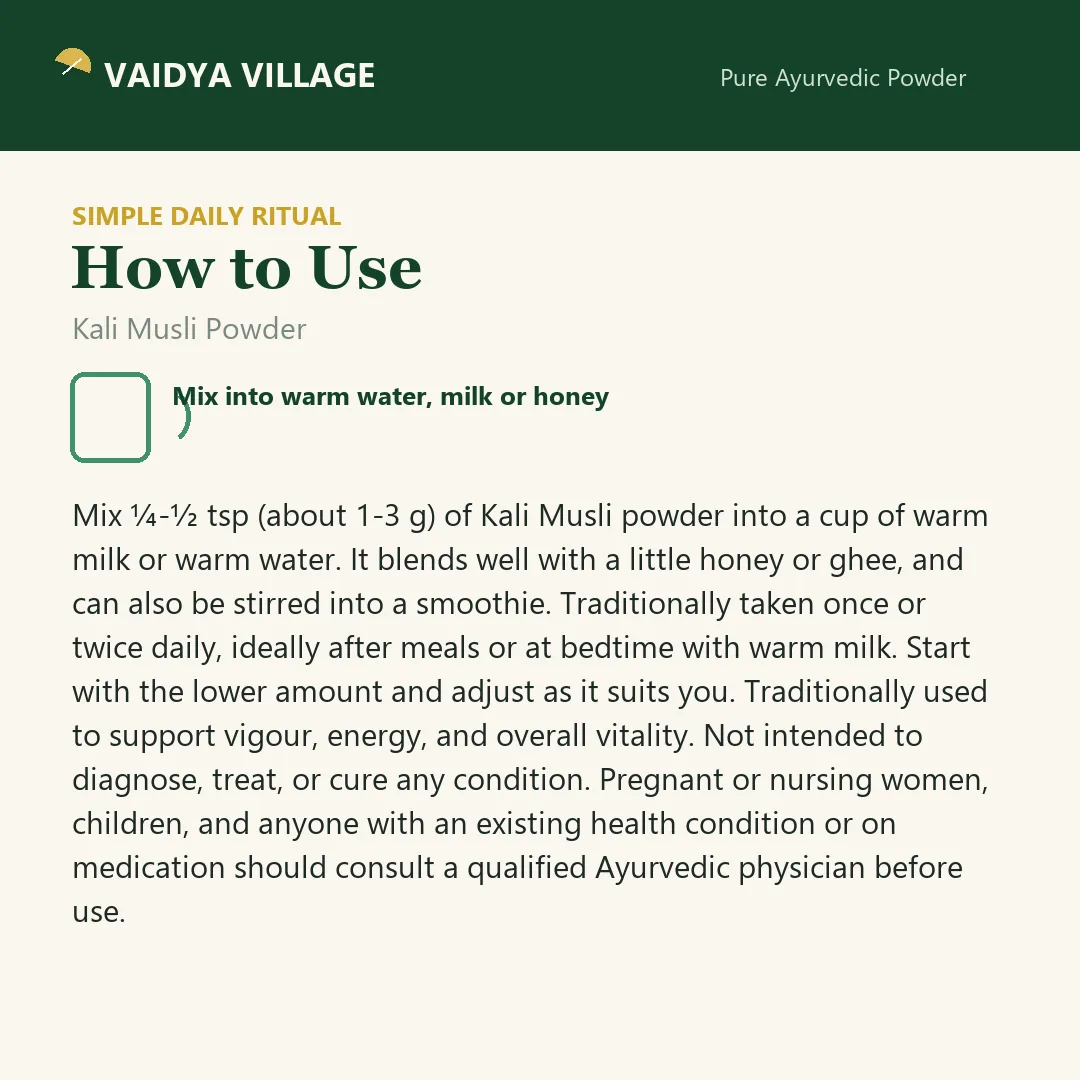 Kali Musli Powder view 5