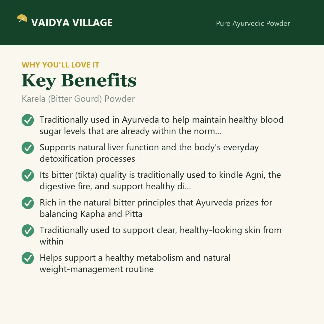 Karela (Bitter Gourd) Powder view 3