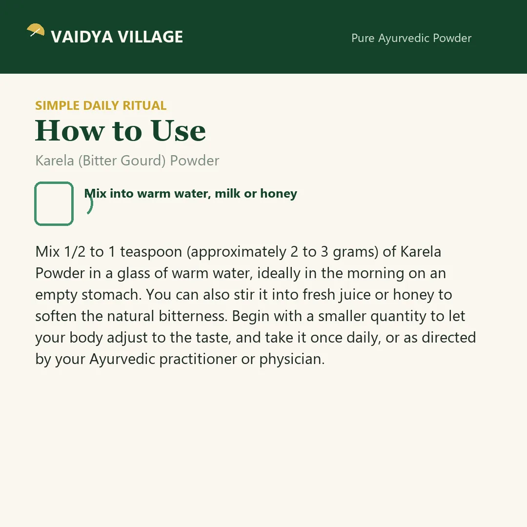 Karela (Bitter Gourd) Powder view 5
