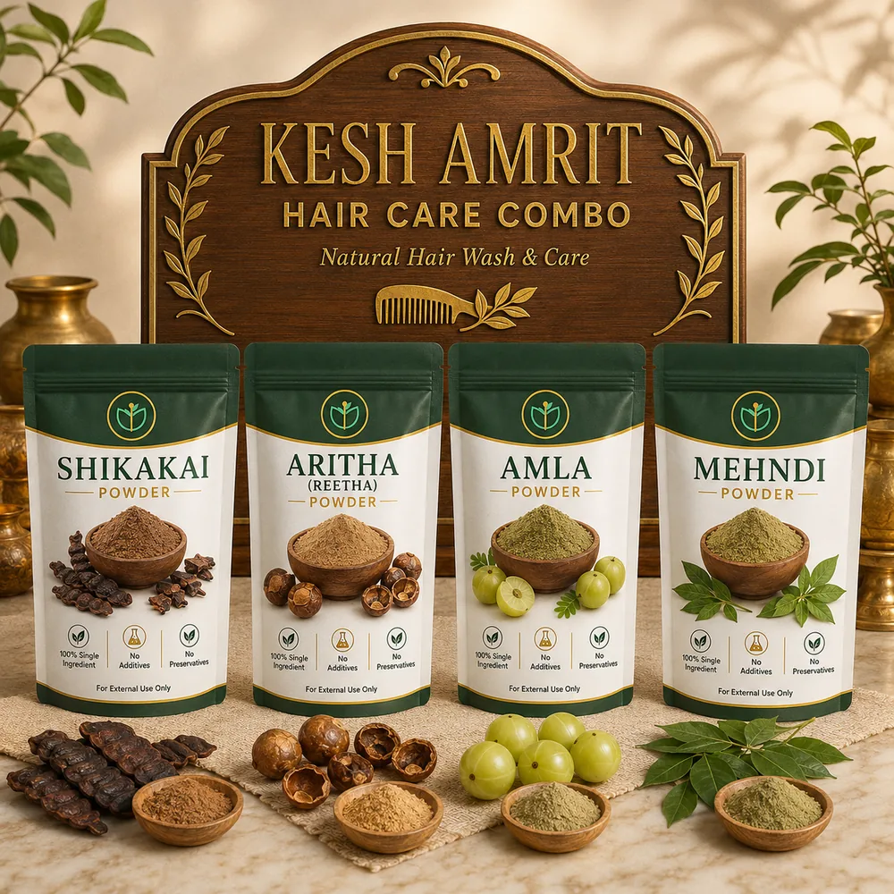 Kesh Amrit — Hair Care Combo