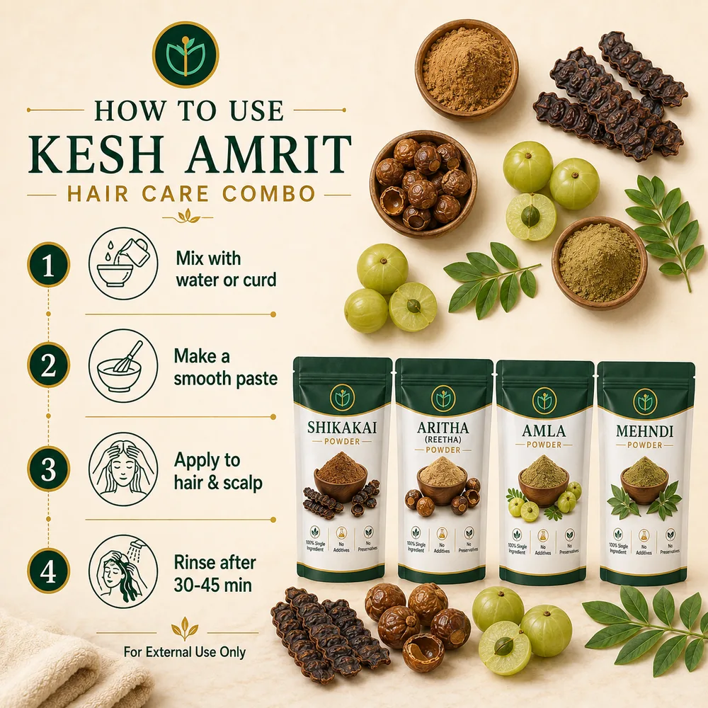Kesh Amrit — Hair Care Combo view 6