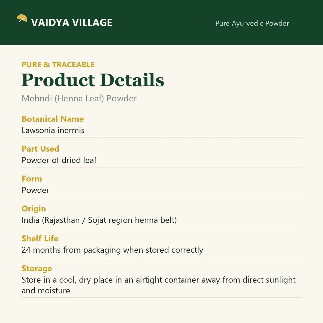 Mehndi (Henna Leaf) Powder view 7