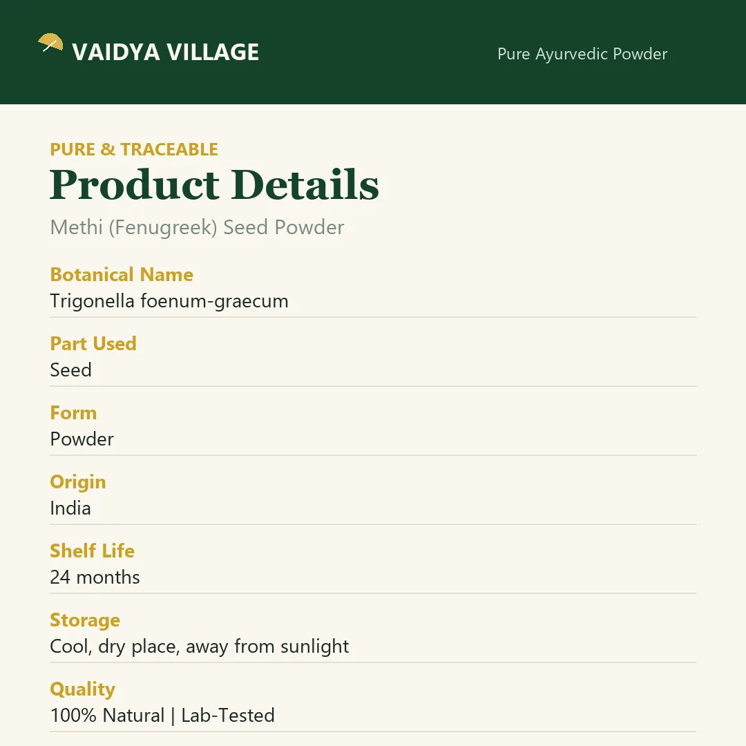 Methi (Fenugreek) Seed Powder view 7