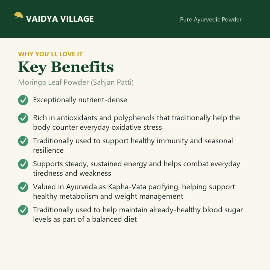Moringa Leaf Powder (Sahjan Patti) view 3