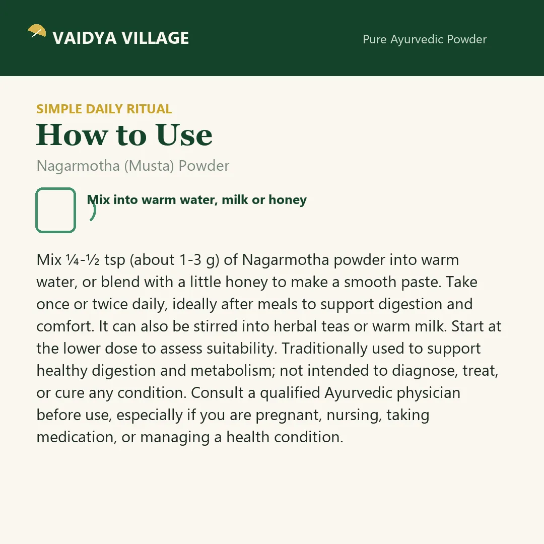 Nagarmotha (Musta) Powder view 5