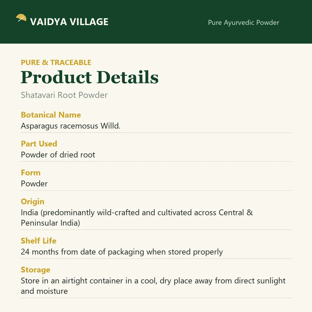 Shatavari Root Powder view 7
