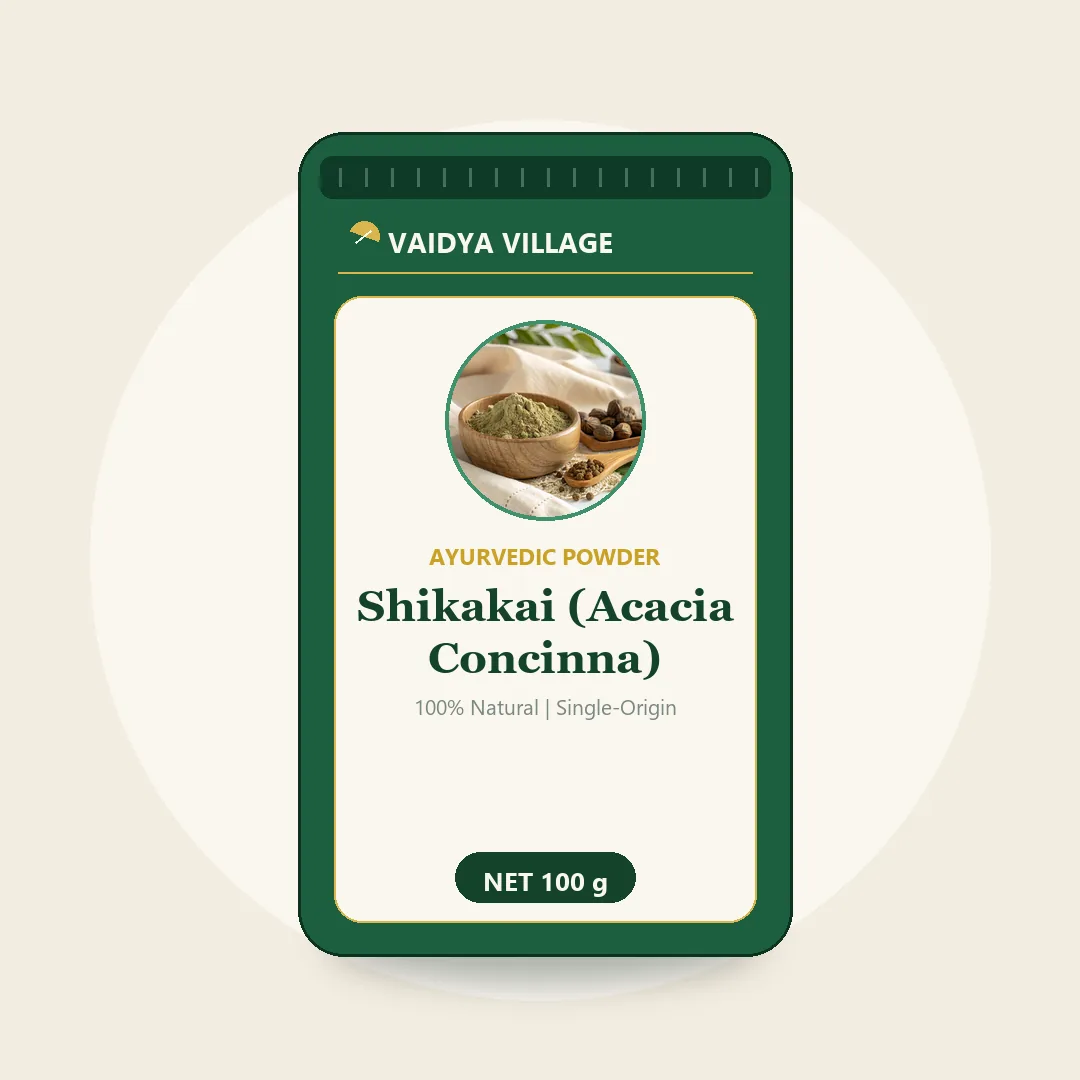 Shikakai (Acacia Concinna) Powder view 2