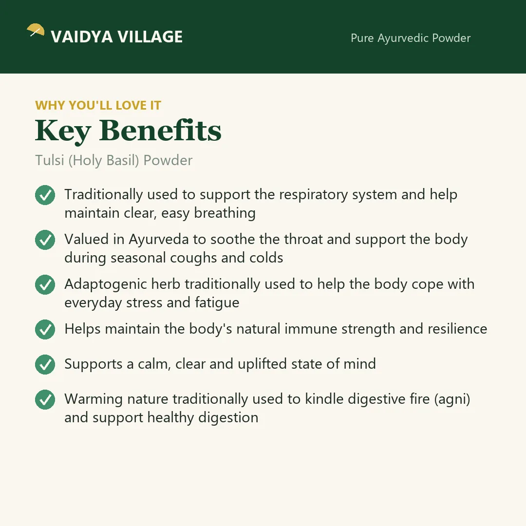 Tulsi (Holy Basil) Powder view 3
